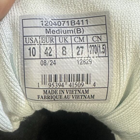 Brooks Ghost 16 Womens Sz.10 Skylight Coconut Athletic Running Shoes 1204071B411 - Picture 9 of 9